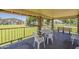 Covered patio area with outdoor seating perfect for relaxing at 5735 E Mcdowell Rd # 108, Mesa, AZ 85215