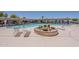 Enjoy a refreshing swim in the large community pool with ample seating and beautifully landscaped center island at 5735 E Mcdowell Rd # 108, Mesa, AZ 85215