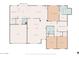 Detailed floor plan showcasing layout of bedrooms, bathrooms, kitchen, living areas, and garage at 7835 E Cannon Dr, Scottsdale, AZ 85258