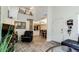 Living room boasting high ceilings that create an airy and open atmosphere at 1222 W Baseline Rd # 163, Tempe, AZ 85283
