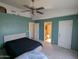 Spacious main bedroom featuring ensuite and closet access at 1222 W Baseline Rd # 163, Tempe, AZ 85283