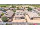Overhead view of a fully fenced backyard, offering privacy and space for outdoor activities at 16917 W Sonora St, Goodyear, AZ 85338