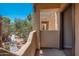 The balcony offers views of the surrounding landscape and community at 1718 W Colter St # 142, Phoenix, AZ 85015