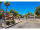 Gated entrance with map of community and security features for resident safety and convenience at 1718 W Colter St # 142, Phoenix, AZ 85015