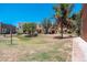 Community building with grass area and tall shade trees at 1718 W Colter St # 142, Phoenix, AZ 85015