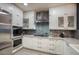 Contemporary kitchen featuring stainless steel appliances and ample counter space at 235 W Portland St, Phoenix, AZ 85003