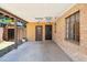 Backyard area with access to storage room and bonus room entrance at 2913 E Earll Dr, Phoenix, AZ 85016