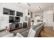 Comfortable living room with hardwood floors and a view of the kitchen at 3131 N Central Ave # 7004, Phoenix, AZ 85012