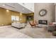 Comfortable lobby area with stylish furniture and a cozy fireplace at 3131 N Central Ave # 7004, Phoenix, AZ 85012