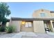 View of the home's exterior, featuring desert-friendly landscaping and a welcoming entrance at 3511 E Baseline Rd # 1098, Phoenix, AZ 85042