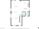 Detailed floor plan showcasing the layout of the kitchen, living room, and other areas at 40638 N High Meadows Dr, San Tan Valley, AZ 85140
