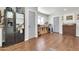 Open-concept space featuring a refrigerator, storage, and access to other areas at 40638 N High Meadows Dr, San Tan Valley, AZ 85140