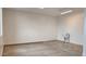 Clean garage space has white walls, concrete flooring, utility sink and bright lighting at 4227 W Adobe Dr, Eloy, AZ 85131