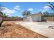 Spacious backyard featuring concrete pads, block walls, and an outbuilding at 538 S Macdonald --, Mesa, AZ 85210