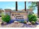 East Valley Country Estates entrance with well-maintained landscaping and signage at 705 W Country Estates Ave, Gilbert, AZ 85233