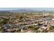 Scenic aerial shot of a suburban neighborhood with mountain views and convenient access to major roads at 8708 E Rancho Vista Dr, Scottsdale, AZ 85251