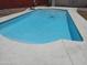 Clean backyard pool with surrounding concrete and clear blue water at 1044 N Abner --, Mesa, AZ 85205
