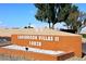 Community sign with Lakebrook Villas II and 10828 at 10828 N Biltmore Dr # 133, Phoenix, AZ 85029