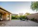 Extended brick paver patio perfect for outdoor dining and entertaining at 13330 W Milton Dr, Peoria, AZ 85383