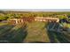 Aerial view of the beautiful community clubhouse with lawn and well maintained landscaping at 13330 W Milton Dr, Peoria, AZ 85383