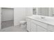 Clean bathroom with a white vanity, modern fixtures, and spacious walk-in closet at 15520 W Corte Del Sol Este --, Waddell, AZ 85355