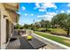 Balcony view showcases a serene landscape, perfect for relaxation and enjoying the tranquil surroundings at 156 Leisure World --, Mesa, AZ 85206