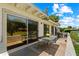 Spacious patio offers ample room for outdoor seating and dining with direct access to the home's interior at 156 Leisure World --, Mesa, AZ 85206