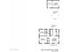 Floorplan of home on a lot with multiple covered patios at 2221 W Mitchell Dr, Phoenix, AZ 85015