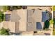 Aerial view of the roof with a tile roof at 3581 S Arizona Pl, Chandler, AZ 85286
