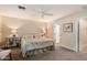 Cozy bedroom featuring a ceiling fan and a large bed at 4010 E Coolidge St, Phoenix, AZ 85018