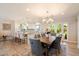 Bright dining space with views into the kitchen and out to the patio; perfect for Gathering meals and entertaining guests at 4010 E Coolidge St, Phoenix, AZ 85018