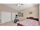 Comfortable bedroom with neutral colors and an exercise machine at 4167 E Hallihan Dr, Cave Creek, AZ 85331