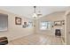 Bright dining room featuring tile floors, neutral walls and natural light at 4167 E Hallihan Dr, Cave Creek, AZ 85331