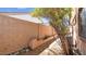 Private outdoor space with decorative landscaping and block wall at 4167 E Hallihan Dr, Cave Creek, AZ 85331