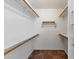 Walk-in closet featuring built-in shelving at 4223 E Danbury Rd, Phoenix, AZ 85032