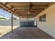 Covered patio with ceiling fan, creating an ideal outdoor living space at 4238 W Krall St, Phoenix, AZ 85019