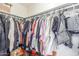 Walk-in closet with lots of hanging storage at 4238 W Krall St, Phoenix, AZ 85019