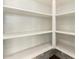 A well-organized pantry with ample shelving for efficient storage and accessibility to all items at 4277 N 180Th Ln, Goodyear, AZ 85395
