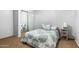 This bedroom features a mirrored closet and a night stand at 5139 S Marble St, Gilbert, AZ 85298