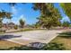 The community park offers a full basketball court and seating for spectators at 592 W Harvard Ave, Gilbert, AZ 85233