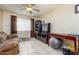 Living room with sofa, entertainment center, tile floors and plenty of sunlight at 8532 E Sheridan St, Scottsdale, AZ 85257