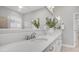 Bathroom featuring double sinks and large mirror and decor accents at 1123 W Thunderhill Dr, Phoenix, AZ 85045