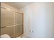 Bathroom with sliding glass shower doors and neutral walls at 1131 N Cherry --, Mesa, AZ 85201