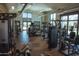 Gym with modern exercise equipment and large windows at 1183 S Tumbleweed Ln, Chandler, AZ 85286