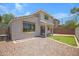 Gravel backyard offers a clean and versatile space for outdoor enjoyment at 1236 S Boulder St # C, Gilbert, AZ 85296