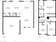 Detailed floor plan showcasing layout of the entire home, including room dimensions at 1236 S Boulder St # C, Gilbert, AZ 85296