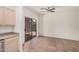 Bright dining area with sliding glass doors to the backyard and tile flooring at 125 N 22Nd Pl # 128, Mesa, AZ 85213
