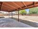 Covered back patio with view of the large fenced yard at 12602 N 38Th Ave, Phoenix, AZ 85029