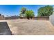 Large backyard with fencing and mature trees, providing privacy at 12602 N 38Th Ave, Phoenix, AZ 85029