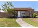 Charming single-story home with landscaped front yard and inviting walkway to the front door at 1439 N 53Rd Ave, Phoenix, AZ 85043